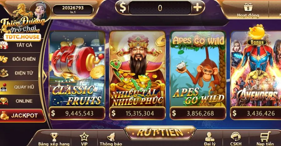 Game Nổ hũ hello88 với jackpot lớn